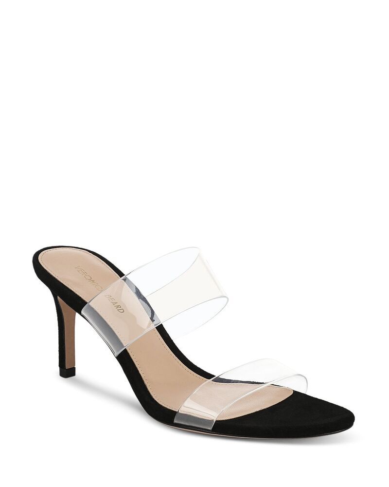 ヴェロニカ ベアード レディース シューズ サンダル Veronica Beard Womens Asha 75 Sandals ClearBlack ブラック
