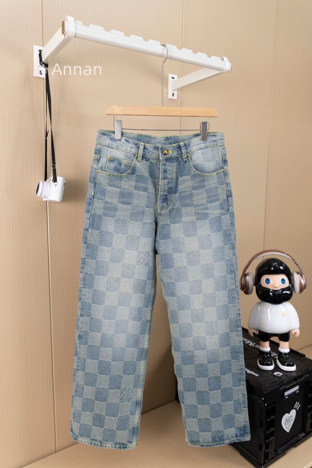 新作 LOUISVUITTON ルイヴィトン メンズ ストレートデニム