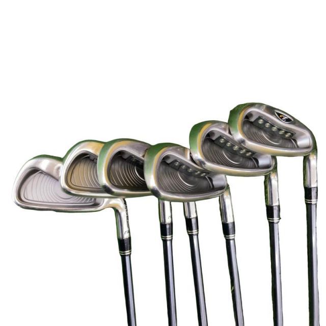 【中古】 テーラーメイド r7 Ti 6S アイアンセット IR RE-AX 60 PLUS (フレックスR) メンズ 男性用 右利き 右用 Cランク ゴルフクラブ
