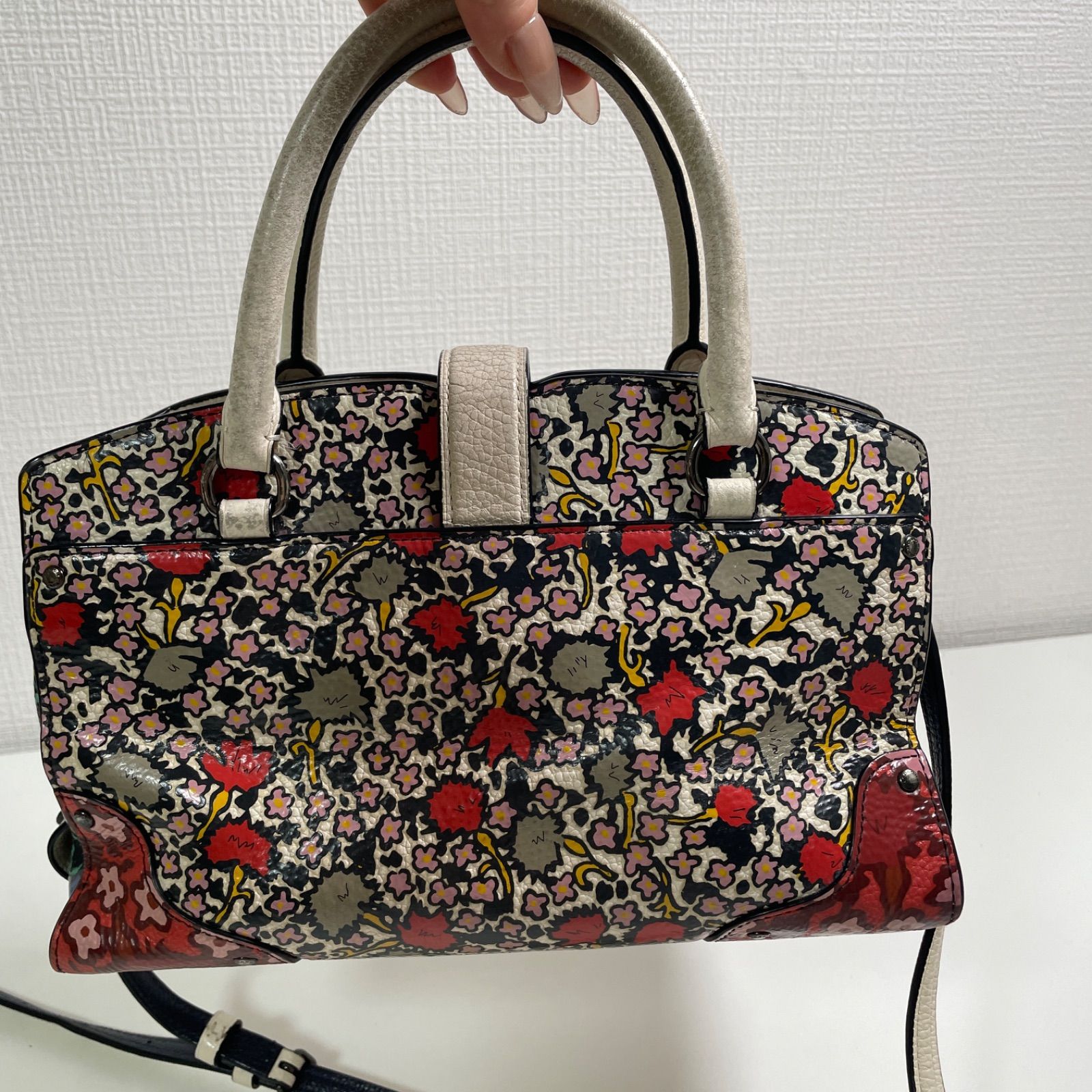 逸品】COACH コーチ 2way ショルダーバッグ マーサー サッチェル