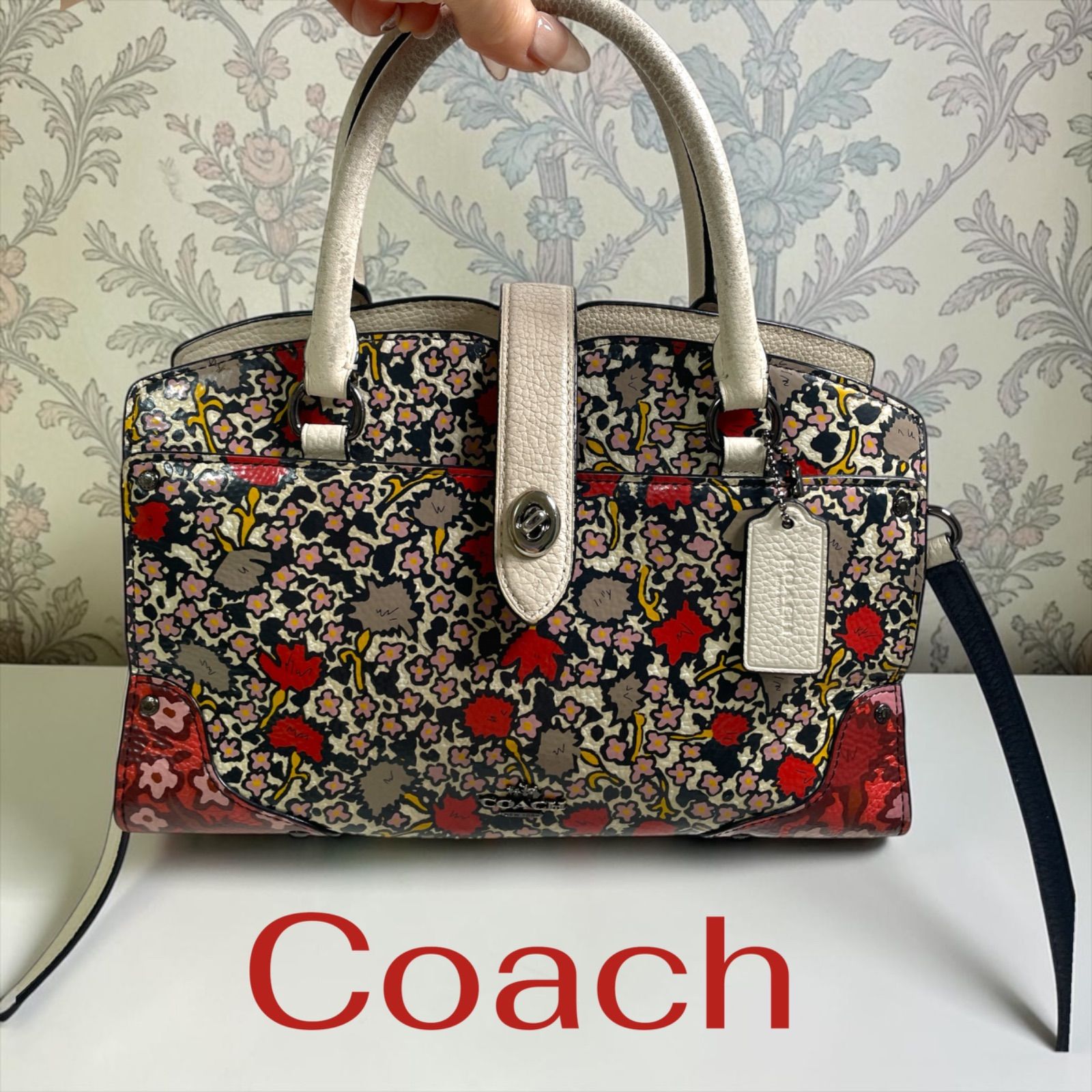 COACH コーチ 2way ショルダーバッグ マーサー サッチェル