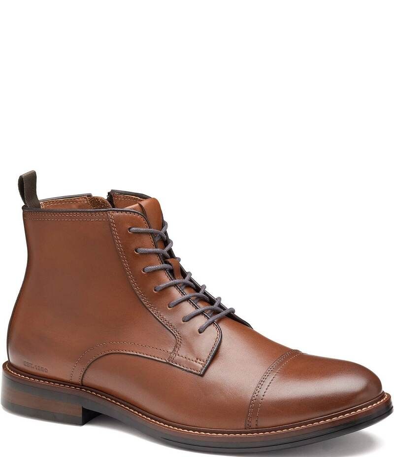 ジョンストンアンドマーフィー メンズ シューズ ブーツ・レインブーツ キャップ ブーツ レザー Johnston Murphy Mens XC Durham Waterproof Leather Ca