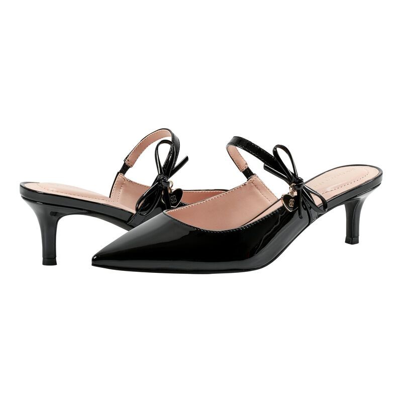 バンドリーノ レディース シューズ ヒール Bandolino Mayblis Black Patent ブラック