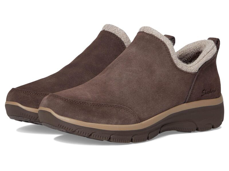 スケッチャーズ レディース シューズ ブーツ・レインブーツ SKECHERS Easy Going Sweet Behavior Chocolate チョコレート