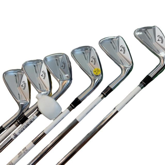【中古】 キャロウェイ X FORGED STAR(2024) 6S アイアンセット IR NS PRO MODUS3 TOUR105 (フレックスS) メンズ 男性用 右利き 右用 Nランク ゴルフクラブ