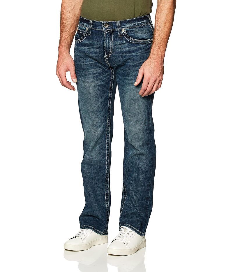 アリアト メンズ ボトムス デニムパンツ ストレート ジーンズ Ariat M7 Straight Leg Coltrane Jeans in Silverton Silverton