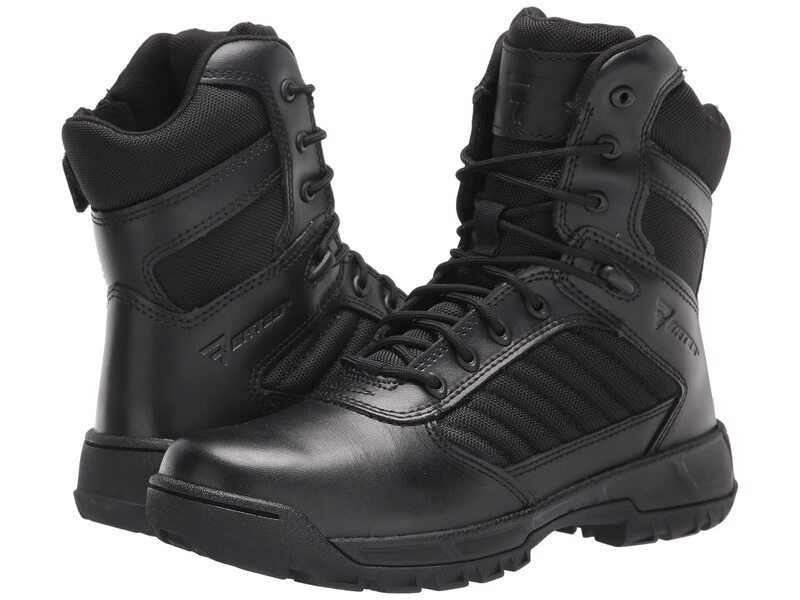 ベイツ レディース シューズ ブーツ・レインブーツ トール Bates Footwear Tactical Sport 2 Tall Side Zip Black ブラック