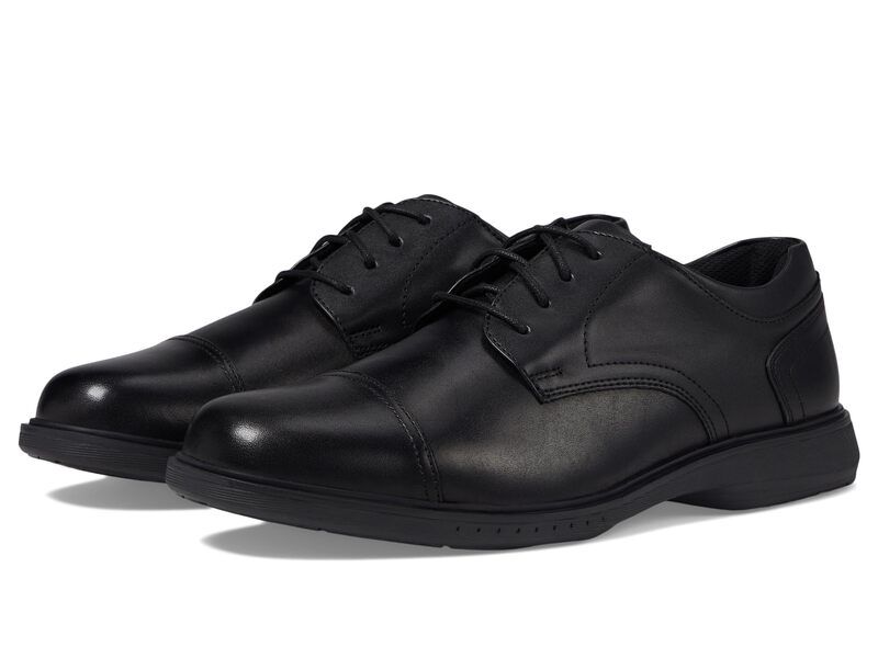 ノンブッシュ メンズ シューズ オックスフォード キャップ Nunn Bush Kore Pro Cap Toe Oxford Black ブラック