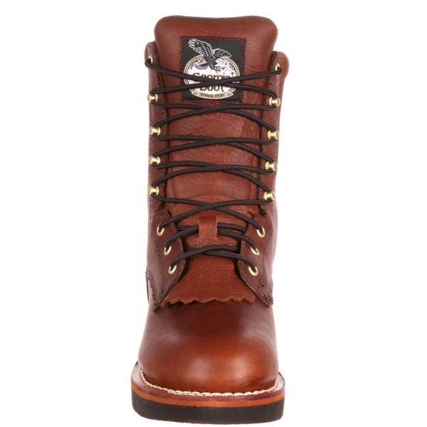 ジョージブーツ メンズ シューズ ブーツ・レインブーツ レース Georgia Boot Farm And Ranch Lacer Work Boot Barracuda Walnut