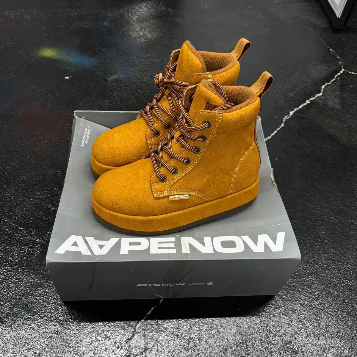 (270)AAPE エイプナウ Classic チャンキー ブーツ