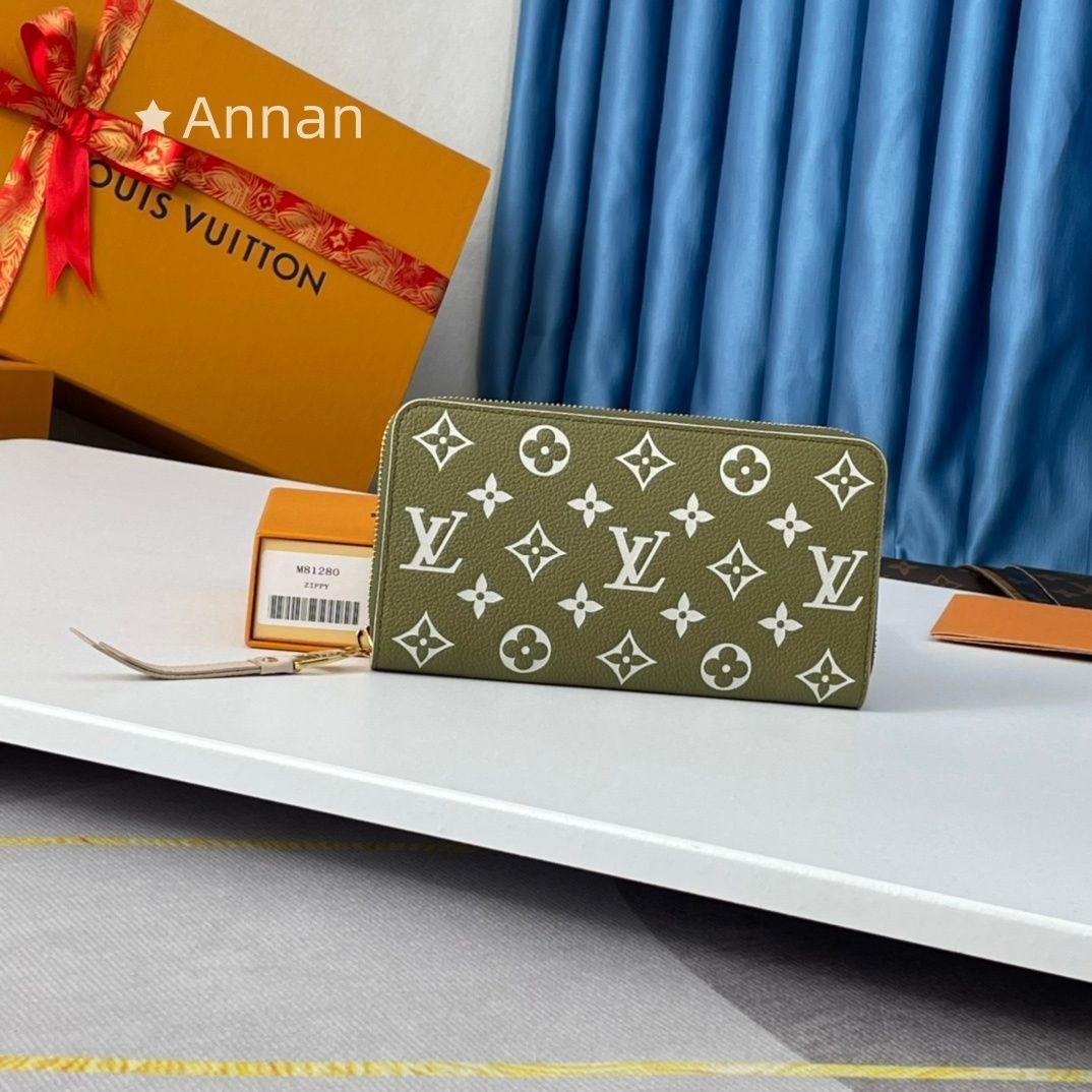 洒落 美品LOUIS VUITTON ルイヴィトン長財布 ウォレット LV 長財布 小銭入れ