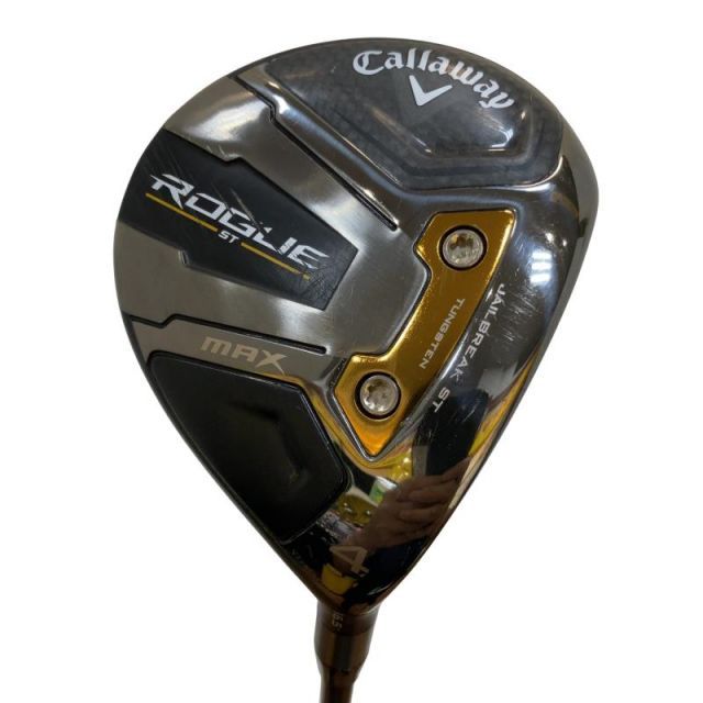 【中古】 キャロウェイ ROGUE ST MAX 4W フェアウェイウッド FW VENTUS 5 for CW(ROGUE ST FW) (フレックスS) メンズ 男性用 右利き 右用 Cランク ゴルフクラブ