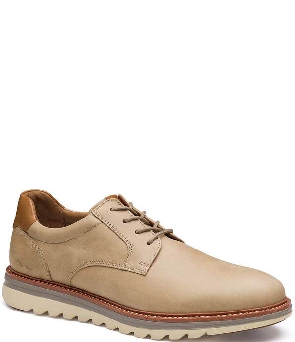 ジョンストンアンドマーフィー メンズ シューズ オックスフォード Johnston Murphy Mens Braxtonubuck Plain Toe Oxfords Taupe トープ