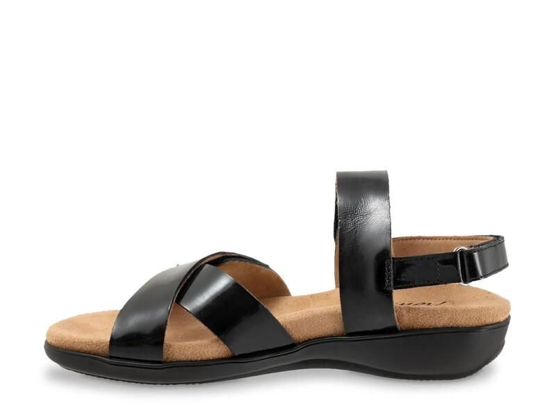 トロッターズ レディース シューズ サンダル トール TrottersRiver Metallic Sandal Black ブラック