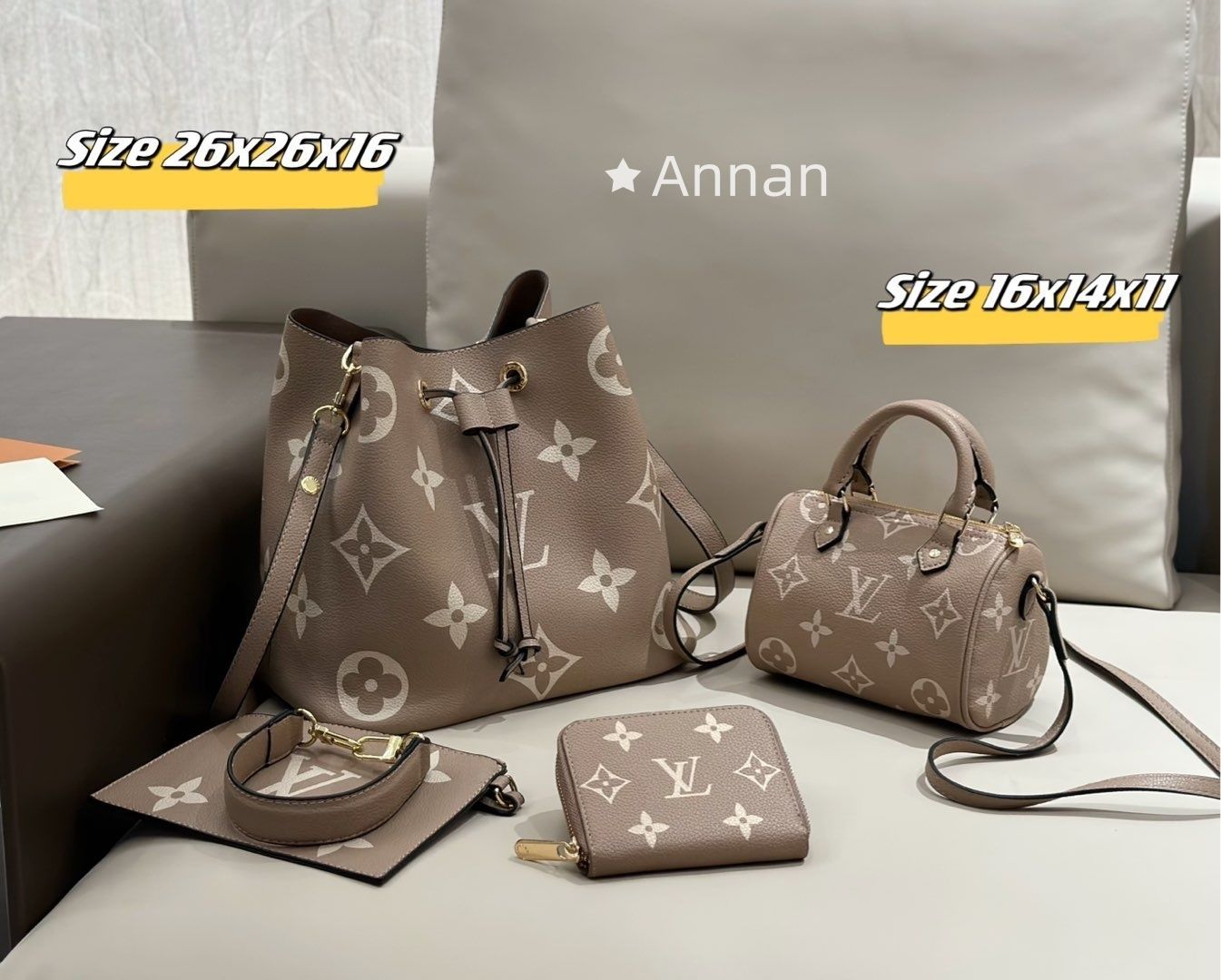 全新 限定価格 LOUIS VUITTON ルイヴィトン ショルダーバッグ ハンドバッグ 財布 3点セット