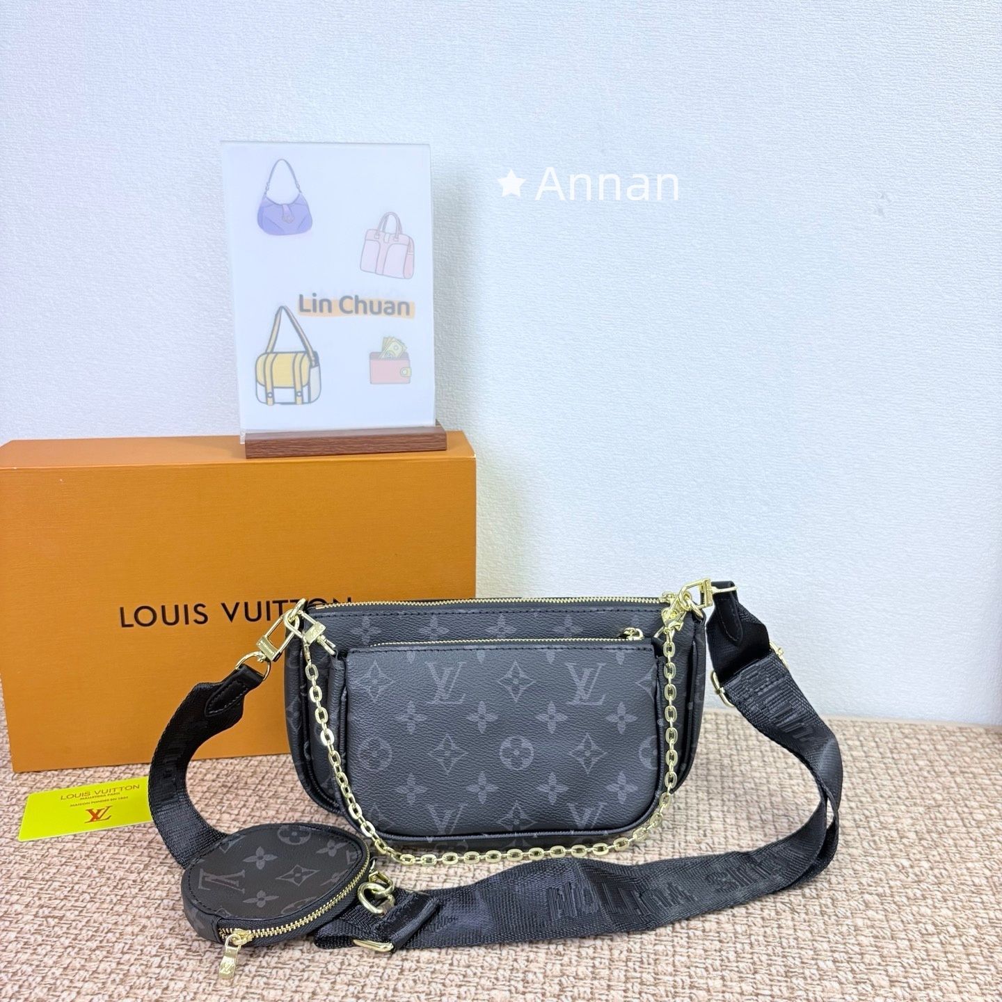 状態良 期間限定☆ LOUIS VUITTON ルイヴィトン ショルダーバッグ ハンドバッグ 財布 3点セット