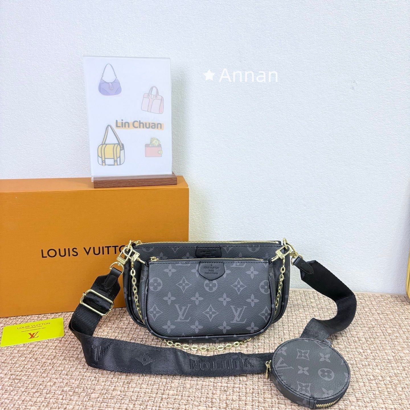 状態良 期間限定☆ LOUIS VUITTON ルイヴィトン ショルダーバッグ ハンドバッグ 財布 3点セット