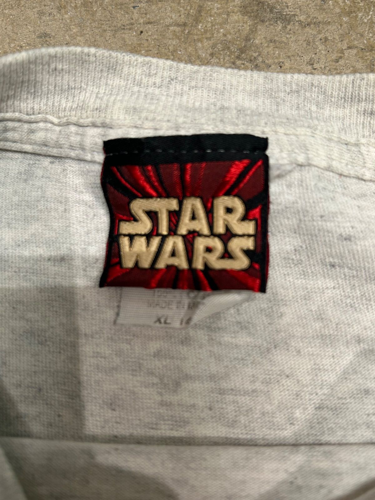 90’s STAR WARS Episode1 DON’T LOOK BACK T-shirt　スターウォーズ