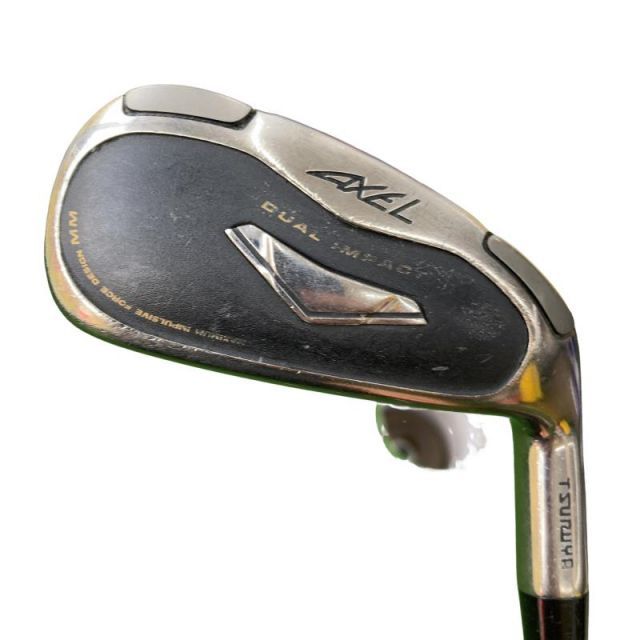 中古】 つるや AXEL DUAL IMPACT MM(2007) 9S アイアンセット IR AXEL