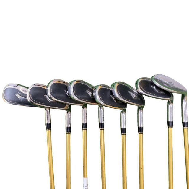 中古】 つるや AXEL DUAL IMPACT MM(2007) 9S アイアンセット IR AXEL