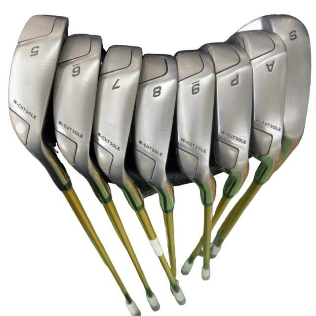 中古】 つるや AXEL DUAL IMPACT MM(2007) 9S アイアンセット IR AXEL