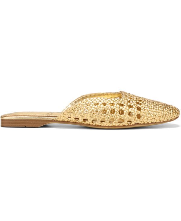 サムエデルマン レディース シューズ スリッポン・ローファー Sam Edelman Womens Nola SlipOn Mule Flats Gold Leather ゴールド サムエデルマン レディース シューズ スリッポン・ローファー Sam Edelman Womens Nola SlipOn Mule Flats Gold Leather ゴールド