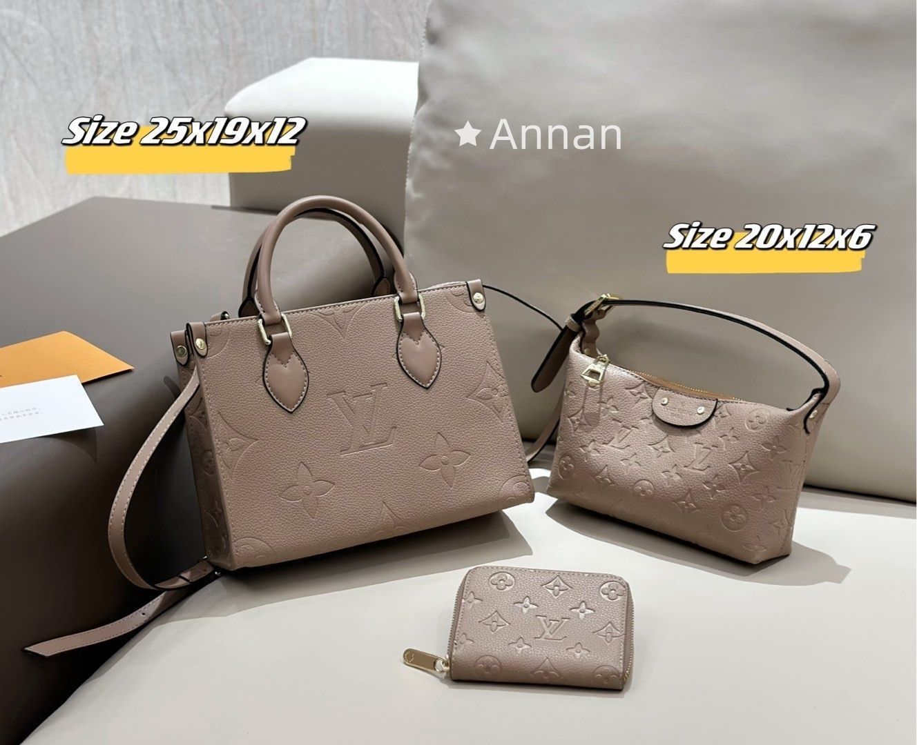 人気 極美品 LOUIS VUITTON ルイヴィトン ショルダーバッグ ハンドバッグ 財布 3点セット