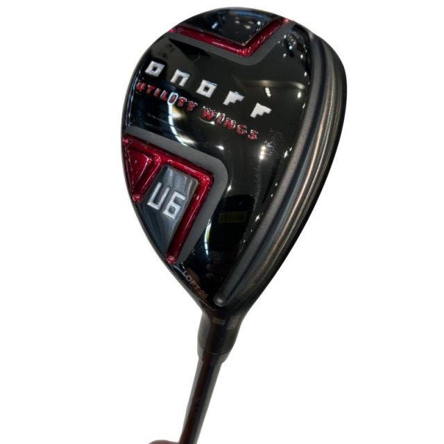【中古】 ダイワ(グローブライド) ONOFF UTILITY WINGS(2022) AKA U6 ユーティリティ UT SMOOTH KICK MP-522U (フレックスSR) メンズ 男性用 右利き 右用 Bランク ゴルフクラブ