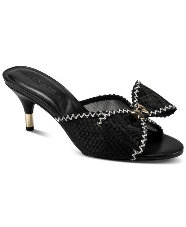 カール ラガーフェルド レディース シューズ スリッポン・ローファー サンダル KARLAGERFELD PARIS Womens Damina SlipOn Dressandals Black ブラ