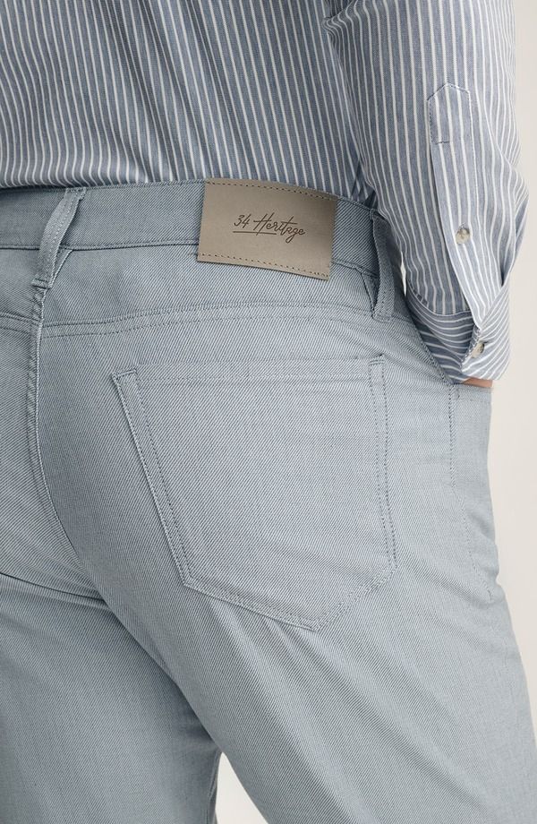３４ヘリテージ メンズ ボトムス カジュアルパンツ ストレート 34 Heritage Courage Stretch Twill Straight Leg Pants Blue Honeycomb