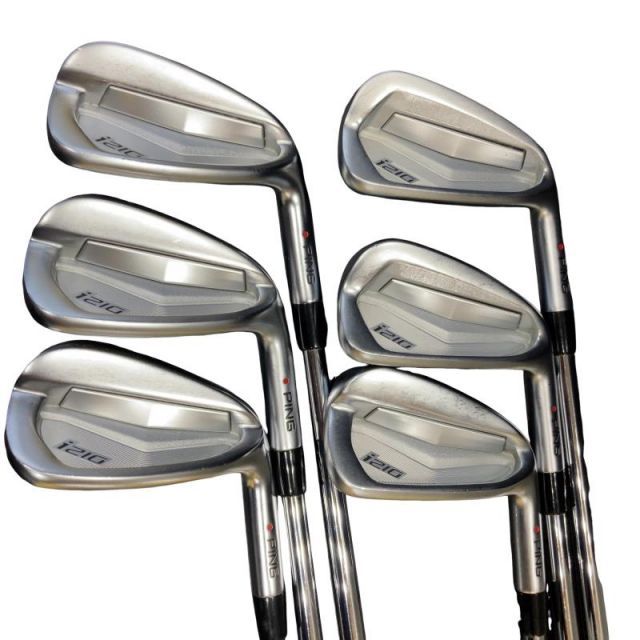 【中古】 ピン i210 6S アイアンセット IR NS PRO MODUS3 TOUR120 (フレックスS) メンズ 男性用 右利き 右用 Cランク ゴルフクラブ