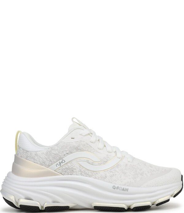 ライカ レディース シューズ スニーカー メッシュ Ryka Womens Dedicate Xtra LX Mesh Walking Sneakers Brilliant White ホワイト