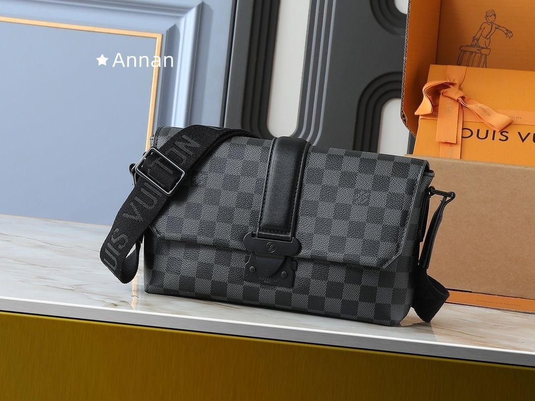 可愛 本日特価 LOUIS VUITTON ルイヴィトン ショルダーバッグ メンズ Sケープ?メッセンジャー バッグ