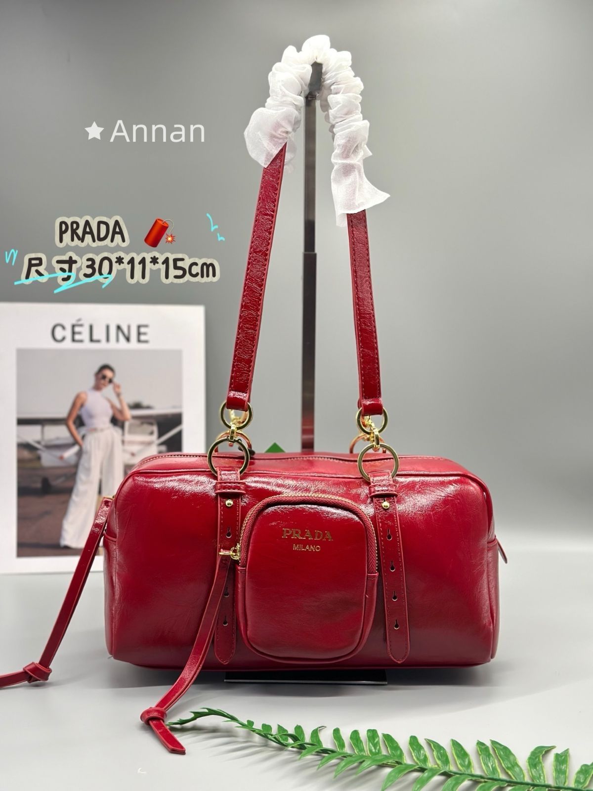 高級美品 状態良超美品本革 レディース PRADA プラダ ショルダーバッグ