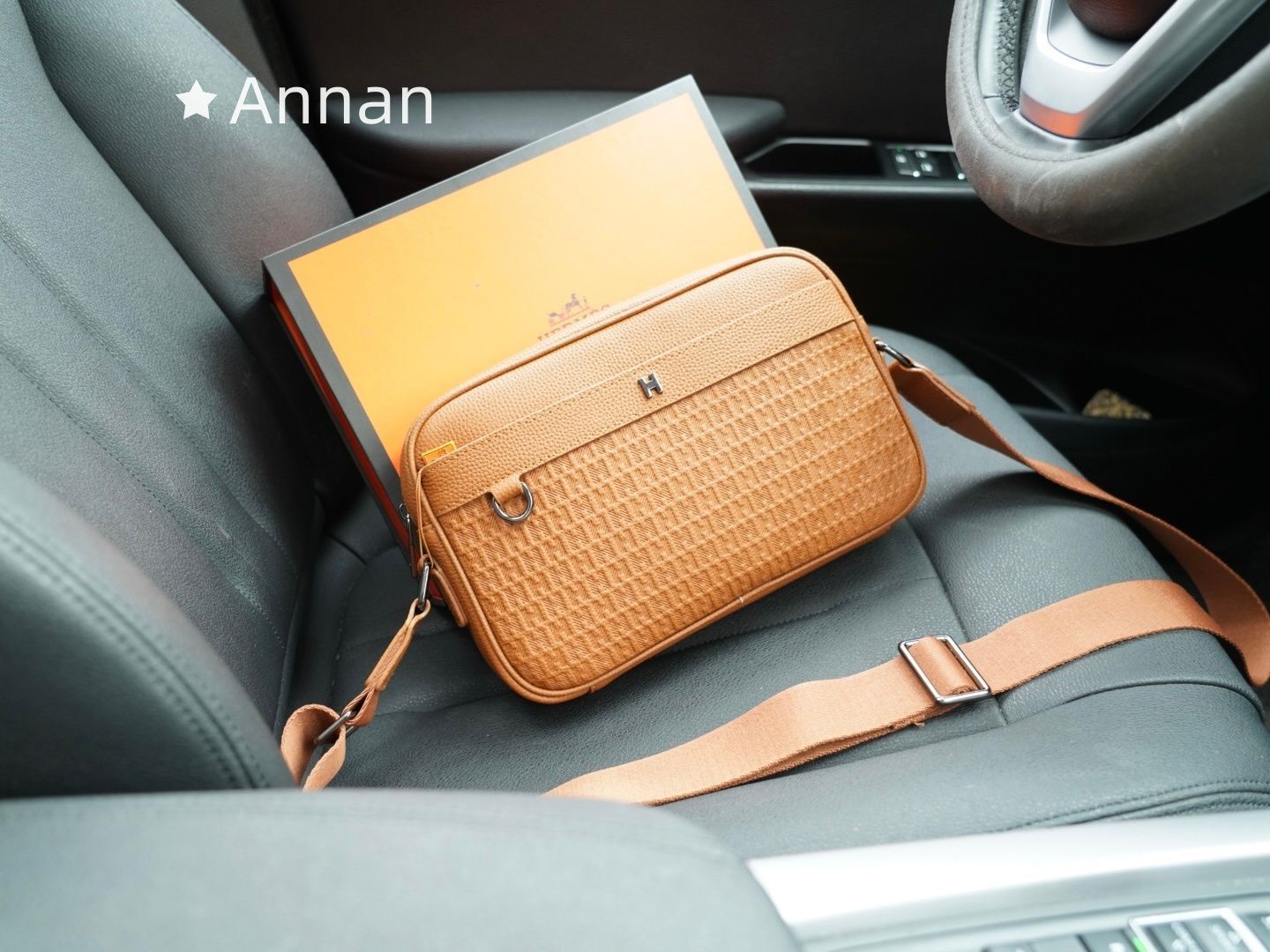 未使用に近い 美品★ 美品 メンズ HERMES エルメス ショルダーバッグ