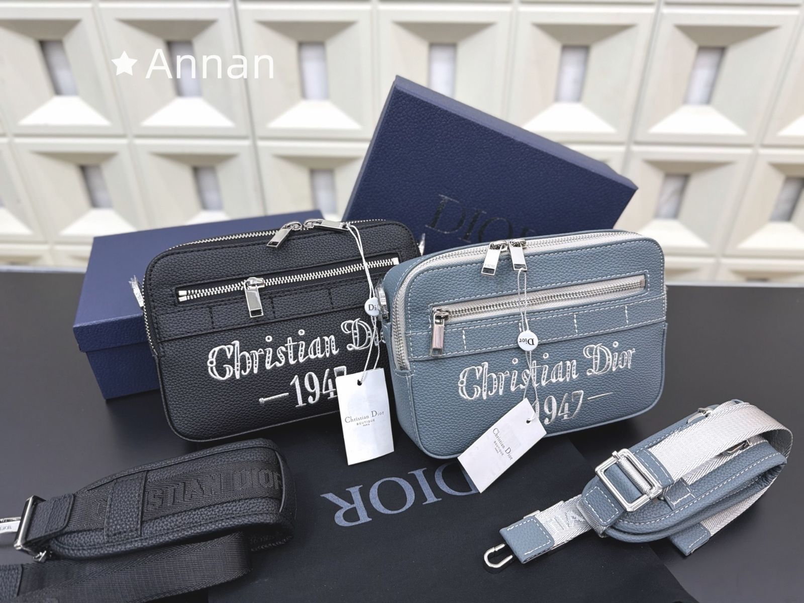 付属付 限定品★★ 人気商品メンズ Christian Dior クリスチャンディオール ショルダーバッグ