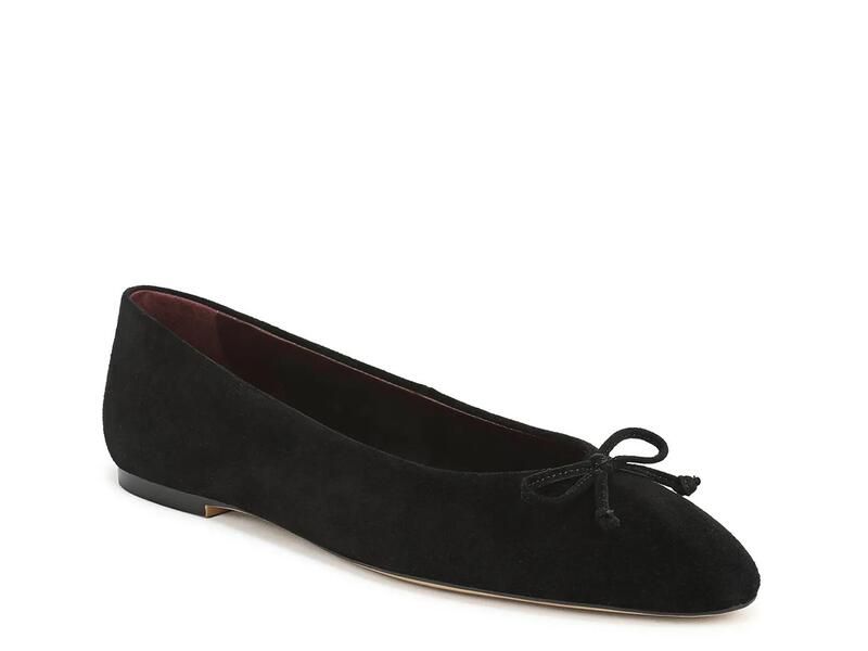 フランコサルト レディース シューズ パンプス Franco SartoRosalee Ballet Flat Black Suede ブラック