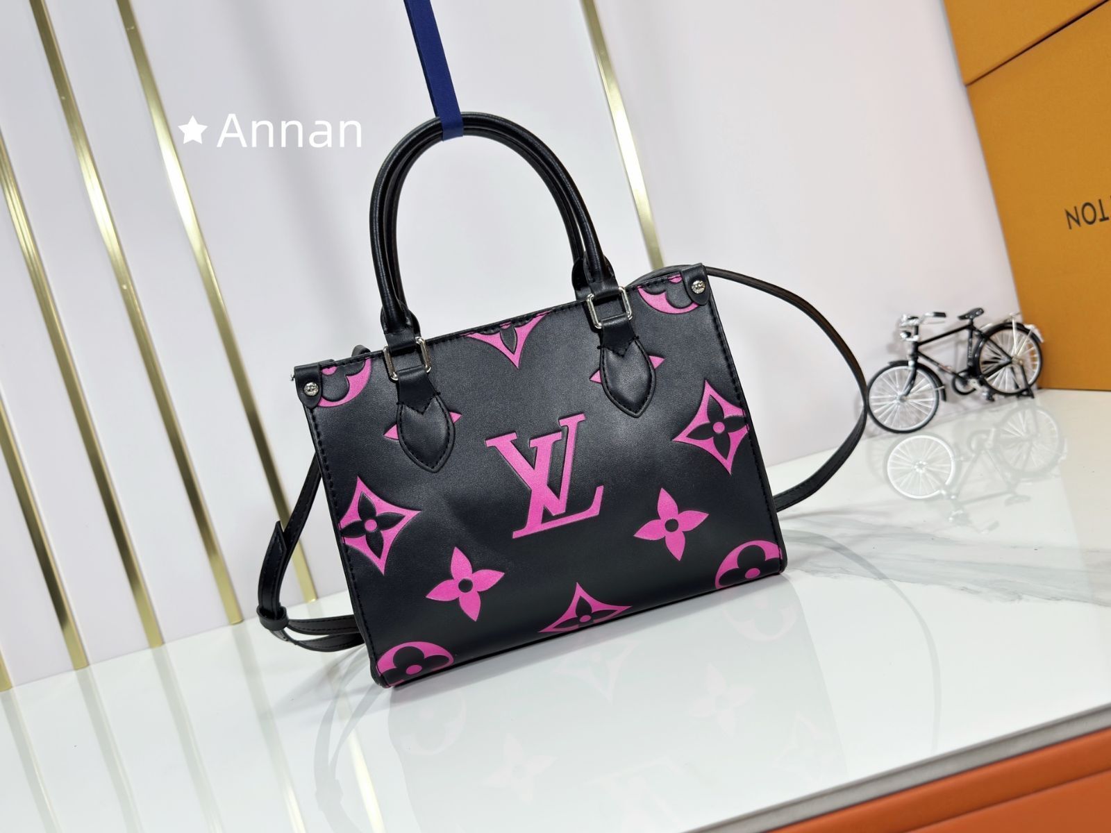 現行モデ 本日限定！LOUIS VUITTON ルイヴィトン ンザゴー PM トートバッグ レディース 本革