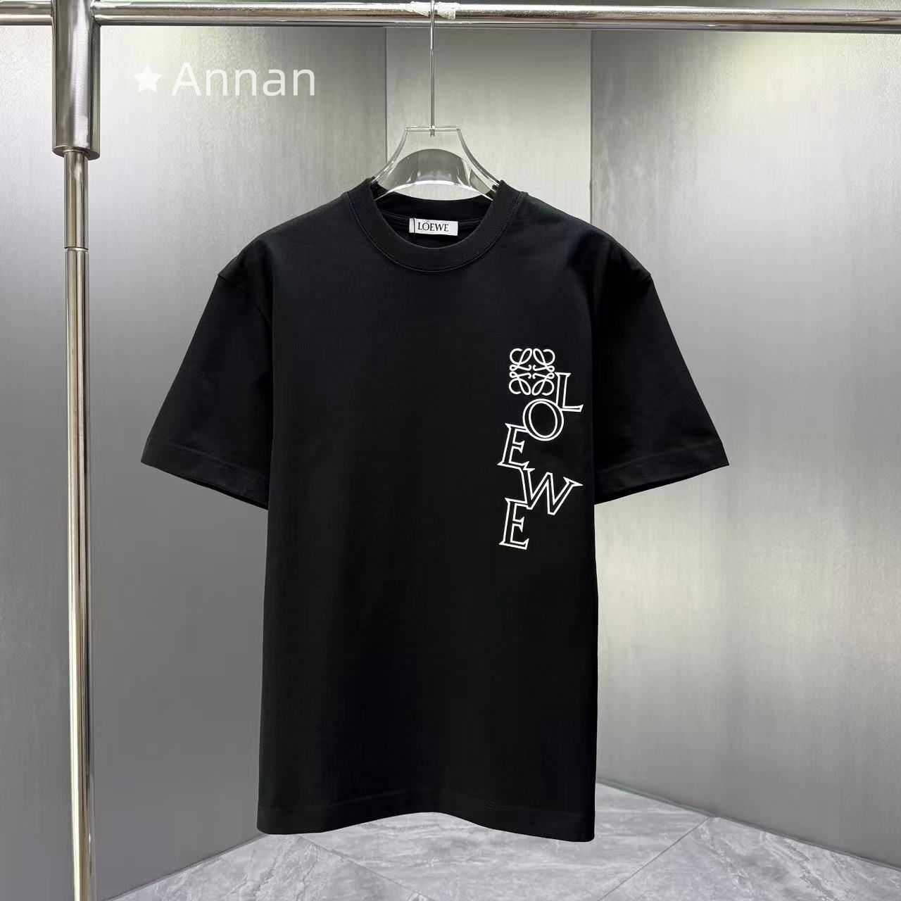 状態良 新品 期間限定☆ LOEWE　ロエベ Tシャツ　半袖　夏服　トップス 男女兼用