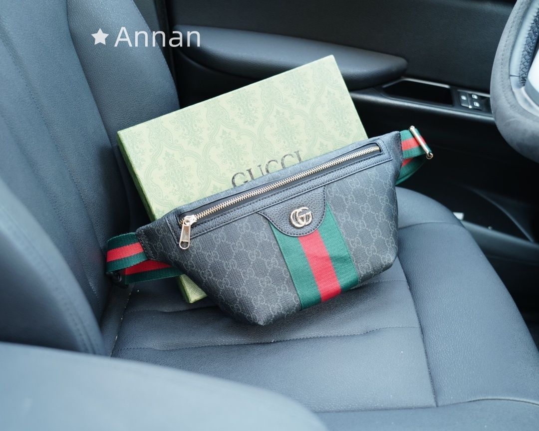 お洒落 極美品 メンズ GUCCI グッチ ウエストポーチ