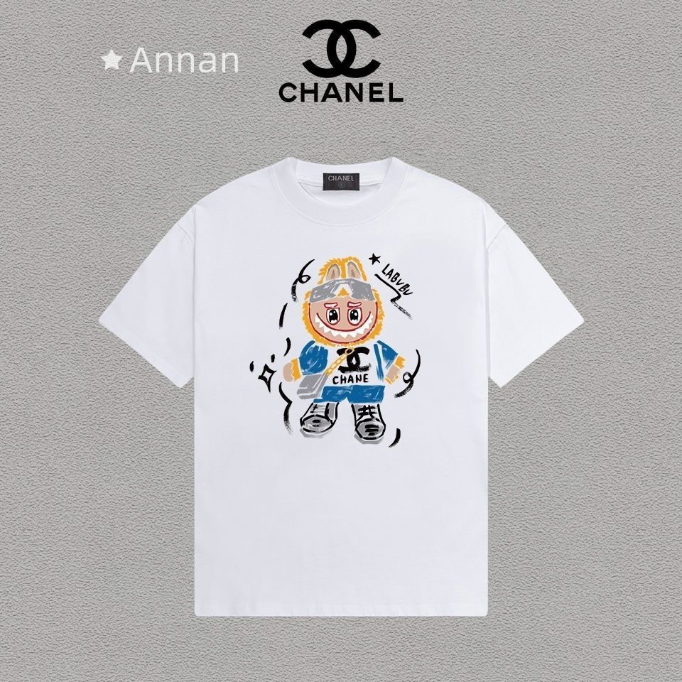 本日限定 ★★ CHANEL シャネル Tシャツ　半袖　夏服　トップス 男女兼用