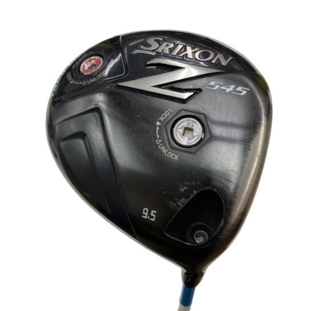 【中古】 ダンロップ SRIXON Z545 9.5° ドライバー DR ATTAS 6☆ 6 (フレックスS) メンズ 男性用 右利き 右用 Cランク ゴルフクラブ