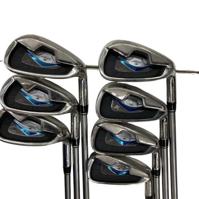 【中古】 つるや AXEL BL 8S アイアンセット IR AXEL BL(アイアン) (フレックスR) メンズ 男性用 右利き 右用 Cランク ゴルフクラブ