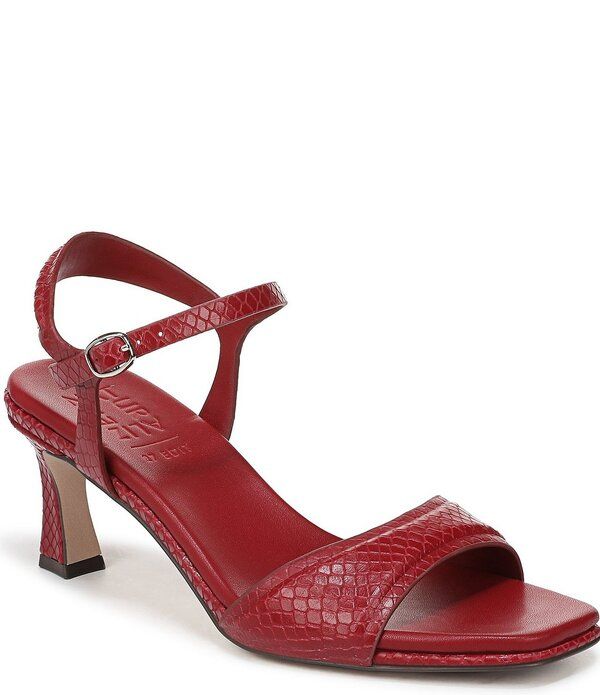 ナチュライザー レディース シューズ サンダル アンクル レザー Naturalizer 27 EDIT Grace Leather Ankle Strap Dressandals Hearts Fl