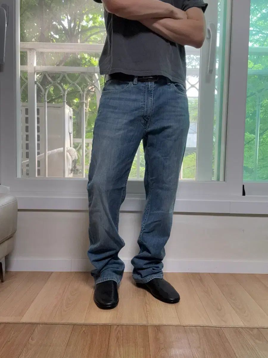 ヴィンテージ リーバイス 514 35/32 デニムパンツ ストレートフィット