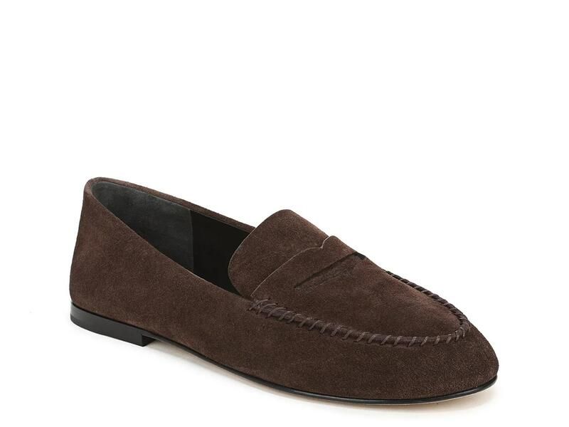 ヴィンス レディース シューズ スリッポン・ローファー VinceTeo Penny Loafer Dark Brown ブラウン