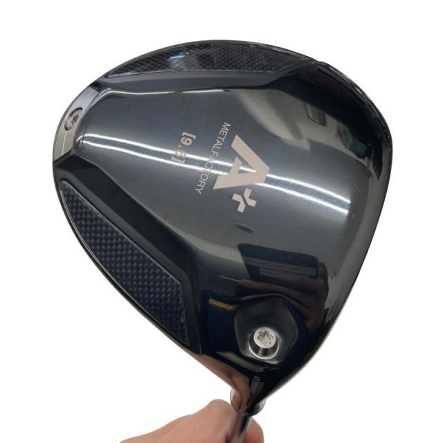 【中古】 朝日ゴルフ METAL FACTORY A+(ブラック) 9.5° ドライバー DR 純正特注シャフト (フレックスSR) メンズ 男性用 右利き 右用 Bランク ゴルフクラブ 40,242円