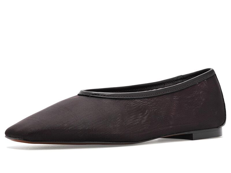 メイドウェル レディース シューズ サンダル メッシュ Madewell Mylie Ballet Flat Mesh Dark Carob