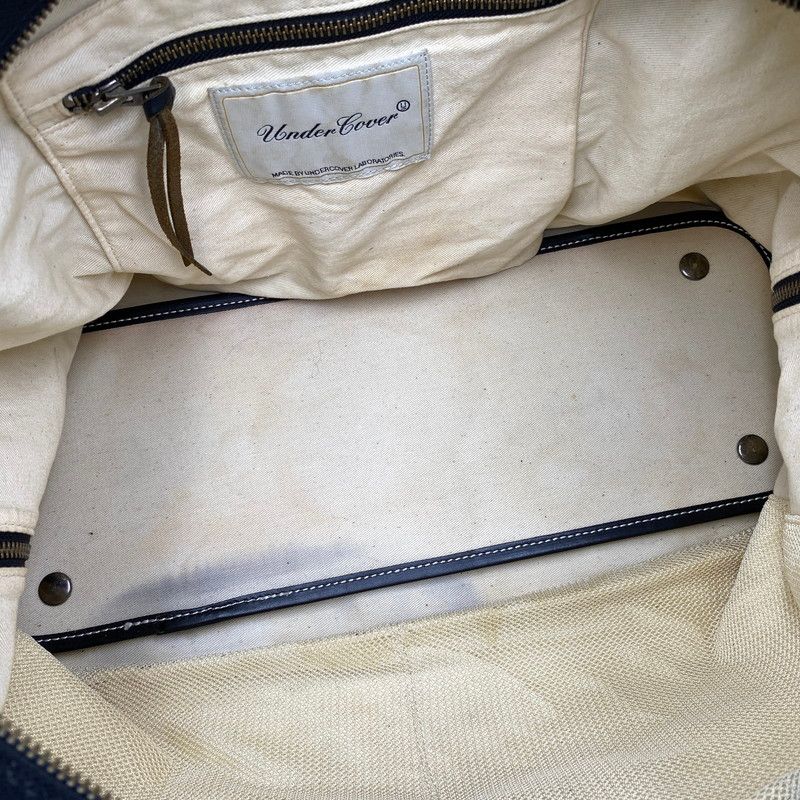 現状渡し品】 UNDERCOVER アンダーカバー CANVAS BOSTON BAG