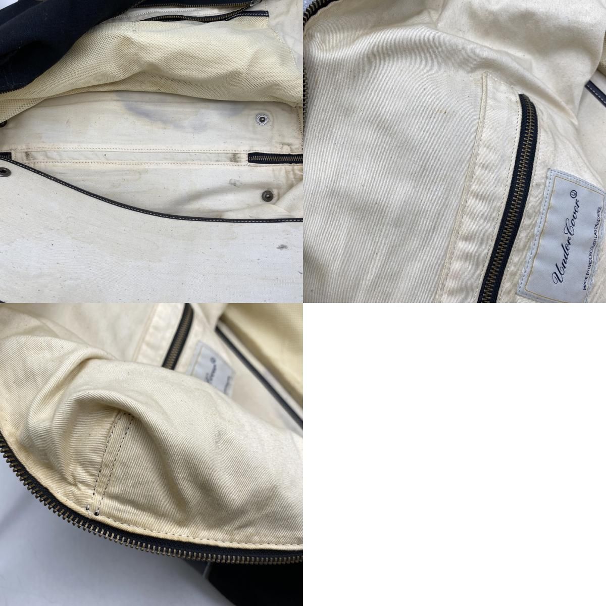 現状渡し品】 UNDERCOVER アンダーカバー CANVAS BOSTON BAG